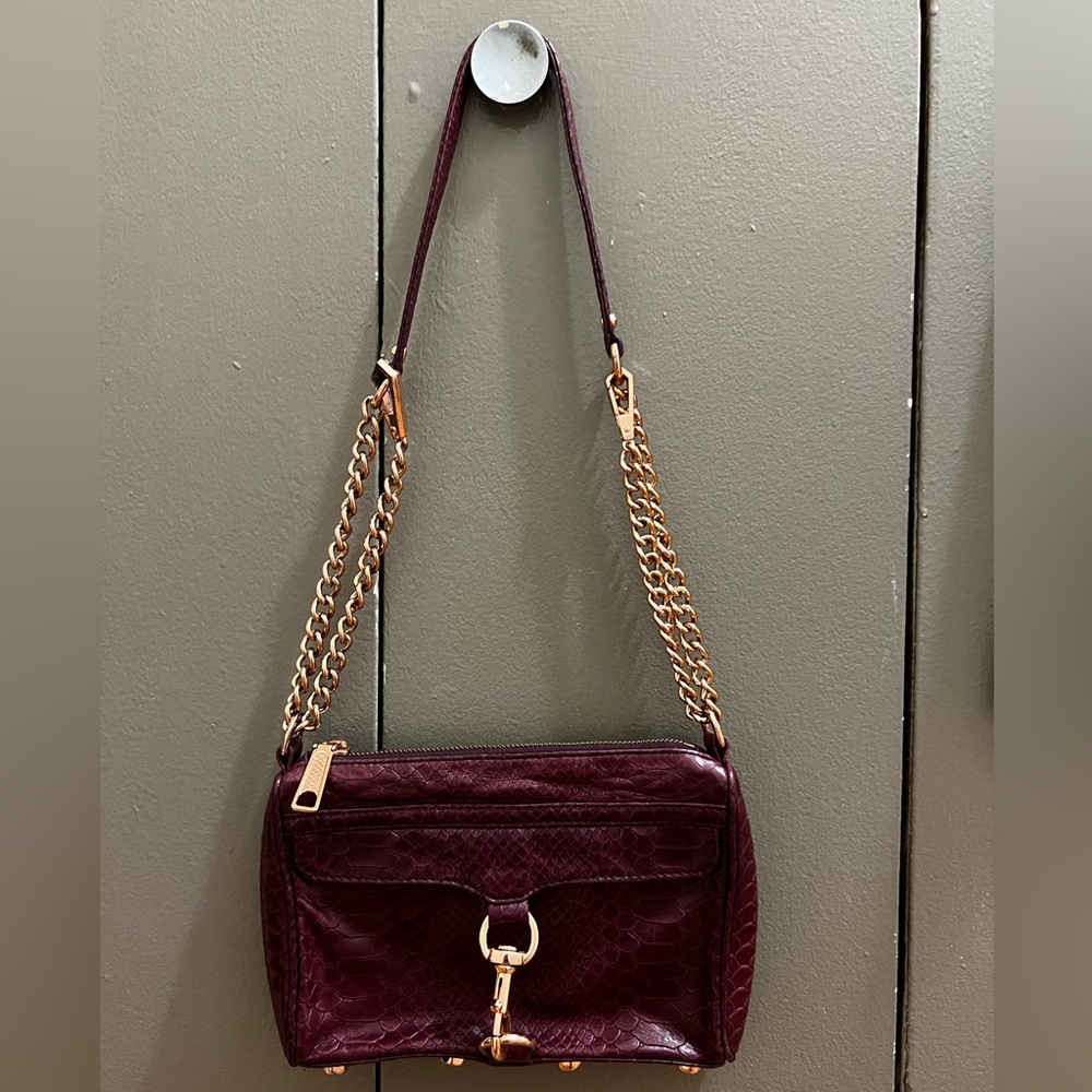 Rebecca Minkoff Alligator Embossed Mini Mac